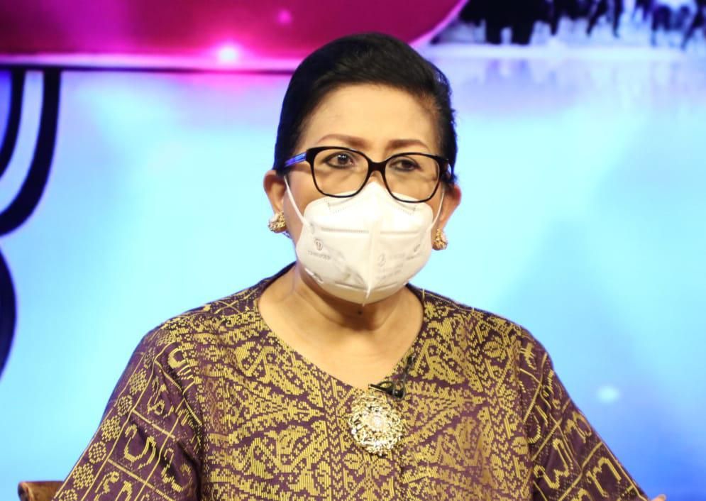 podiumnews.com-Ny. Putri Koster Harap Para Ibu Jadi Contoh Penerapan 3M Plus